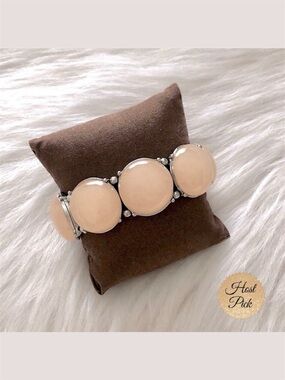 LOFT Blush Cabochon Stretch Bracelet